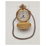 Vintage Pocket Watch Churchill Antimagnetic RUNS