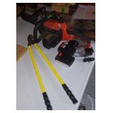 Black & Decker 10' Batt OPT Chainsaw LCS1020