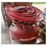 Porter Cable Pancake Air Compressor & Hose