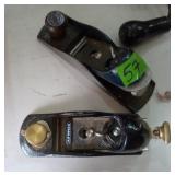 Stanley 220 Block Plane & Brass Knob Wood Plane