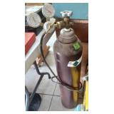 Argon Gas Bottle & Gauges NO GAS