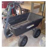Gorilla Yard Cart Dump Wagon 4 Wheels
