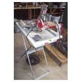 MK 370EXP Wet Saw Tile Cutter on Stand
