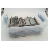 Bachmann E-Z Straight Track Crossing HO Train 35pc