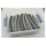 50pc Bachmann E-Z Track Curved HO Nickel Silver