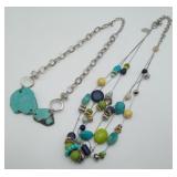 Turquoise Lapis Beaded Necklaces Fashion Jewelry