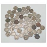 50 Smooth Date Buffalo Nickel US Coins