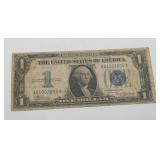 1934 Bank Note Silver Certificate One Dollar US