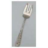 Sterling Silver Stieff Rose Fork 35.6 grams