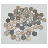50 Smooth Date Buffalo Nickels US COINS