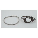 Sterling Silver Marcasite Bracelet 4 repair 24.7gm