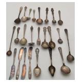 Silverplate Silver Flatware Spoons Forks Knives