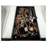 Costume Jewelry Necklaces Pendants Glass Beads