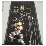 Lea Sophia Abalone Shell Bracelet Costume Jewelry
