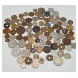Mixed Dates Foreign Coins Various Countries