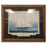 Yachts of the Americans Cup Tim Thompson Print