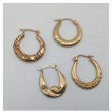 10k Gold Earring Lot Miss Match 2 grams