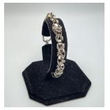 Sterling Silver Toggle Bracelet 15 Grams