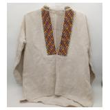 Ukrainian Vyshyvanka Linen Shirt Embroidery
