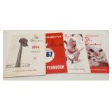1965 Senators Baseball Scorecard Program 65-67