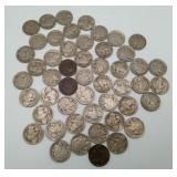 Us Coins FiveCent Buffalo Nickels Smooth Date