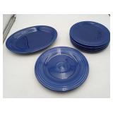 7 Fiesta Chop Plate Cobalt Blue Fiestaware Platter