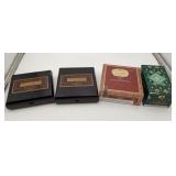 4 Cameroon Churchill Wooden Cigar Boxes