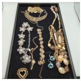 Costume Jewelry LOT Necklaces Earrings