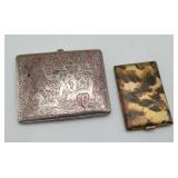 Vintage Indian Cigarette Case & Nickel Silver one