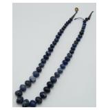 Sodalite Blue Bead Necklace Rock Minerals