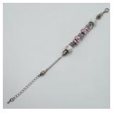Silver Lamp Bead Charm Bracelet Pandora TYPE