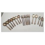 Alvin Silver Plate Silverplate Flatware Fork Spoon