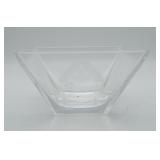 Tiffany & Co Metropolis Glass Presentation Bowl