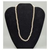 14k Gold Freshwater Pearl Necklace 6-6.5mm 18'