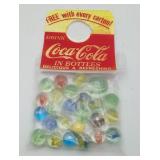 Coke Cat Eye Marbles Coca-Cola Advertising MIP