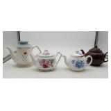 Wood & Sons England Teapots Fine China 4pcs