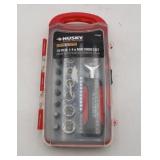 NIP Husky 19 pc 1/4' Mini Socket Set