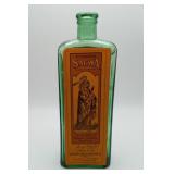 Sagwa Kickapoo Green Drugstore Medicine Bottle
