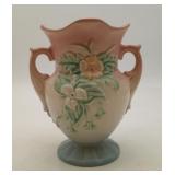 Wildflower Hull Art Pottery Double Handle Vase