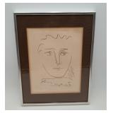 Picasso POUR ROBY Original Etching Authentic