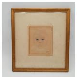 Pastel Art Baby Mathew Watercolor Artwork SIGNED
