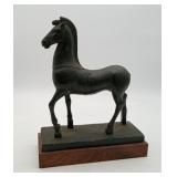 Austin Production Greek Horse Sculpture
