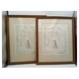 George Braque French Art EURYBIA & Eros Etchings
