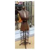 Antique Mannequin Dress Form Expandable Acme