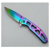 Mossy Oak Rainbow Titanium Field Pocket Knife