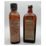 Waterburys Medication Glass Bottles Diuretic Com
