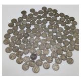 Large Group WAR Nickels 35% Silver 5.95 Face Value