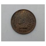 1907 Indian Head One Cent US Coin Penny