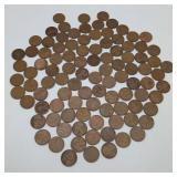 2 Rolls Wheatback Wheatie Pennies UNSEARCH 1930-50