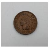 1899 Indian Head Penny One Cent US Coin